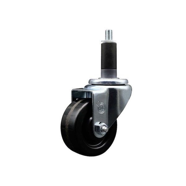 Service Caster 3'' Phenolic Wheel Swivel 1-1/8'' Expanding Stem Caster SCC-EX20S314-PHS-118 - main